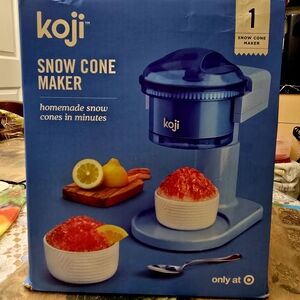 Blue Snow Cone Maker